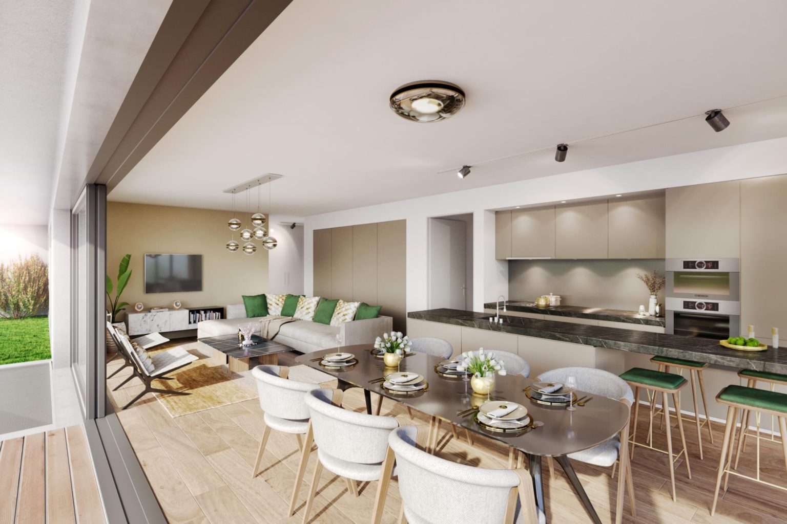 Promotion de 2 appartements en PPE à Prangins
