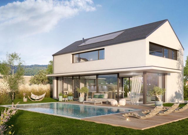 Une villa individuelle avec vue Alpes et lac - photo 2