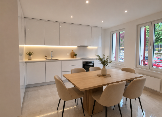 Magnifique appartement de 4 pièces entièrement rénové, idéalement situé - photo 2